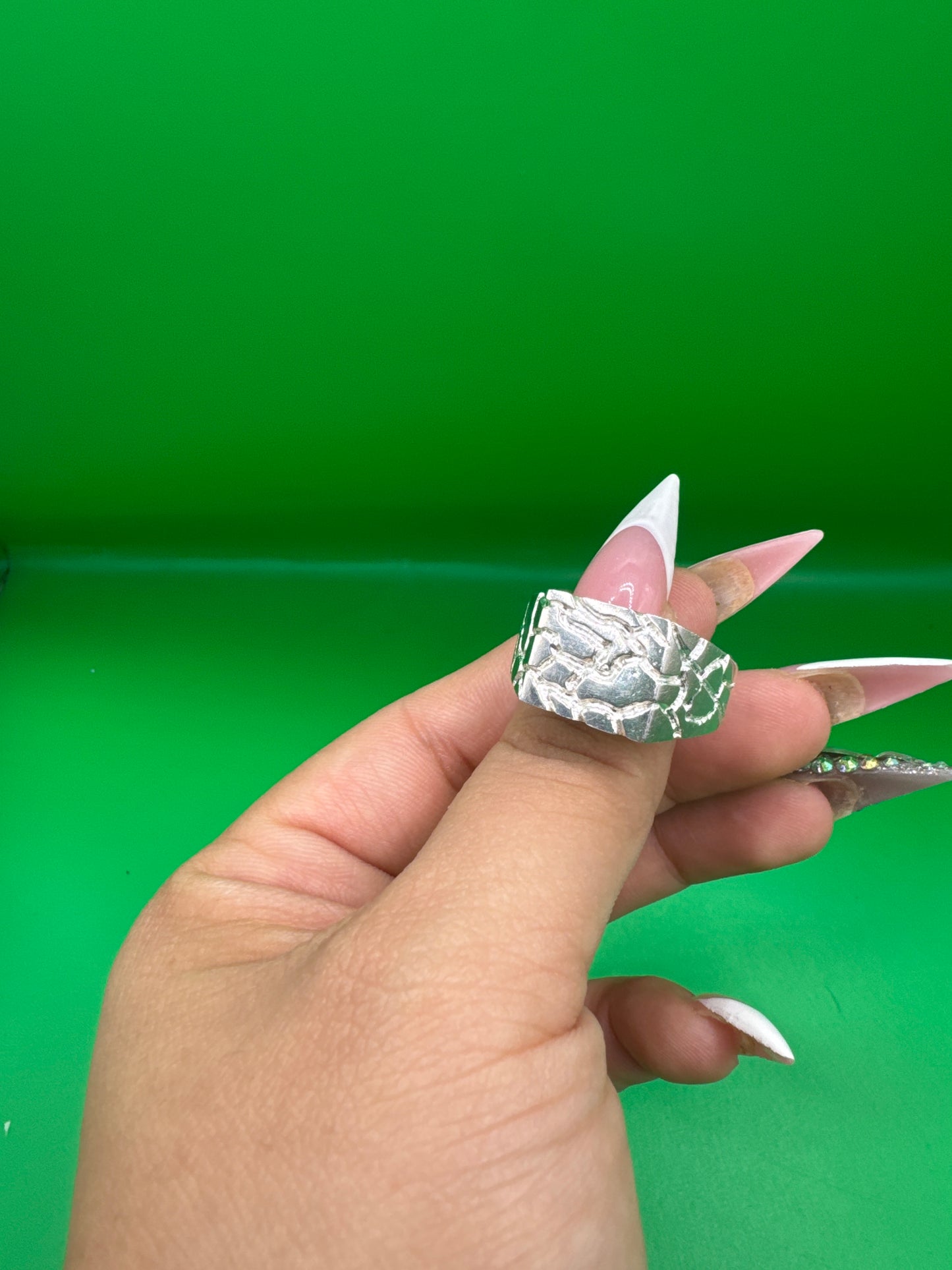 925 silver nugget